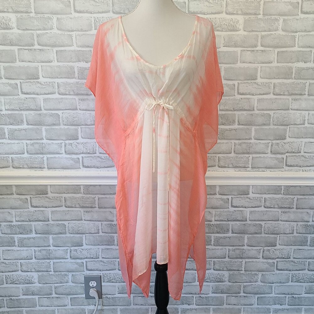 Quagga Kimono Women’s One Size Topper Boho Hippie Beach Festival Swim Cover